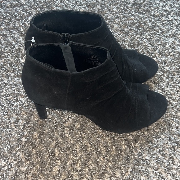 H&M heel Real Suede cuir velours Size 9.5 - Picture 2 of 5